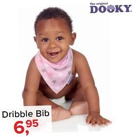 Aanbiedingen Dribble bib - Dooky - Geldig van 17/07/2017 tot 30/07/2017 bij Baby-Dump