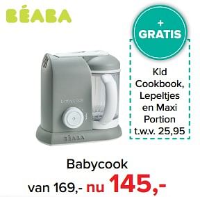 Aanbiedingen Babycook - Beaba - Geldig van 17/07/2017 tot 30/07/2017 bij Baby-Dump