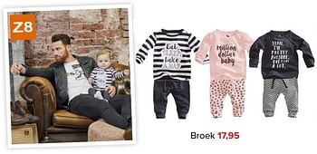 Aanbiedingen Broek - Huismerk - Baby-Dump - Geldig van 17/07/2017 tot 30/07/2017 bij Baby-Dump