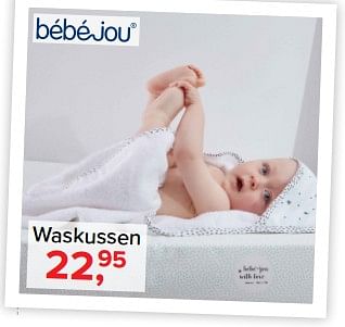 Aanbiedingen Waskussen - Bebe-jou - Geldig van 17/07/2017 tot 30/07/2017 bij Baby-Dump