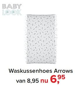 Aanbiedingen Waskussenhoes arrows - Baby look - Geldig van 17/07/2017 tot 30/07/2017 bij Baby-Dump