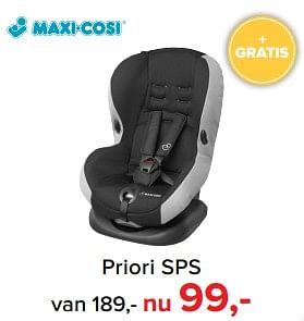 Aanbiedingen Priori sps - Maxi-cosi - Geldig van 17/07/2017 tot 30/07/2017 bij Baby-Dump