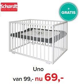 Aanbiedingen Uno - Schardt - Geldig van 17/07/2017 tot 30/07/2017 bij Baby-Dump