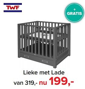 Aanbiedingen Lieke met lade - TWF - Geldig van 17/07/2017 tot 30/07/2017 bij Baby-Dump