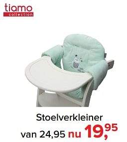 Aanbiedingen Stoelverkleiner - Tiamo - Geldig van 17/07/2017 tot 30/07/2017 bij Baby-Dump