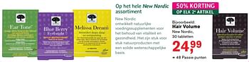 Aanbiedingen Hair volume - New Nordic - Geldig van 17/07/2017 tot 06/08/2017 bij Holland & Barrett