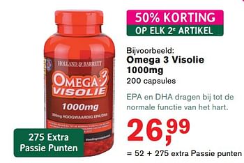 Aanbiedingen Omega 3 visolie 1000mg - Huismerk - Essenza - Geldig van 17/07/2017 tot 06/08/2017 bij Holland & Barrett