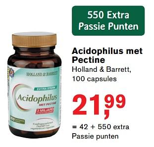 Aanbiedingen Acidophilus met pectine - Huismerk - Essenza - Geldig van 17/07/2017 tot 06/08/2017 bij Holland & Barrett