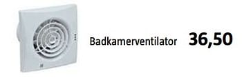 Aanbiedingen Badkamerventilator - Huismerk - Bauhaus - Geldig van 17/07/2017 tot 06/08/2017 bij Bauhaus