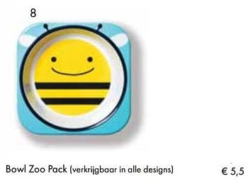 Aanbiedingen Bowl zoo pack - Skip Hop - Geldig van 01/08/2017 tot 15/09/2017 bij Multi Bazar