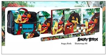 Aanbiedingen Elastomap a4 - Angry Birds - Geldig van 01/08/2017 tot 15/09/2017 bij Multi Bazar