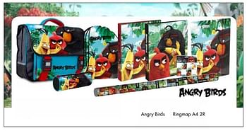 Aanbiedingen Ringmap a4 2r - Angry Birds - Geldig van 01/08/2017 tot 15/09/2017 bij Multi Bazar