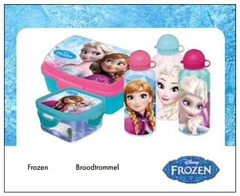 Aanbiedingen Broodtrommel - Disney  Frozen - Geldig van 01/08/2017 tot 15/09/2017 bij Multi Bazar