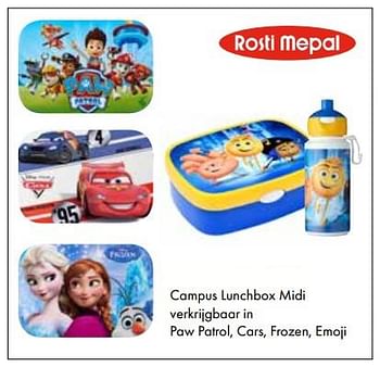 Aanbiedingen Campus lunchbox midi - Rosti Mepal - Geldig van 01/08/2017 tot 15/09/2017 bij Multi Bazar