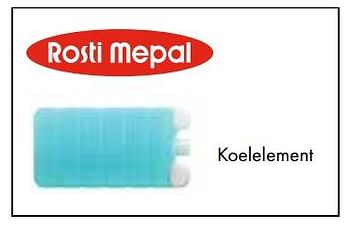 Aanbiedingen Koelelement - Rosti Mepal - Geldig van 01/08/2017 tot 15/09/2017 bij Multi Bazar