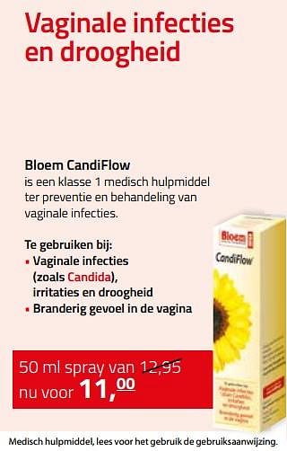 Aanbiedingen Bloem candiflow - Bloem - Geldig van 07/07/2017 tot 30/09/2017 bij De Rode Pilaren