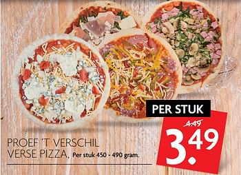 Aanbiedingen Proef `t verschil verse pizza - Huismerk - Deka Markt - Geldig van 27/07/2017 tot 30/07/2017 bij Deka Markt