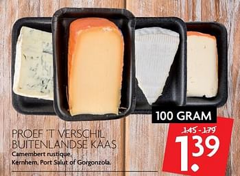 Aanbiedingen Proef `t verschil buitenlandse kaas - Huismerk - Deka Markt - Geldig van 27/07/2017 tot 30/07/2017 bij Deka Markt