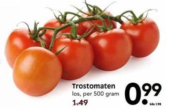 Aanbiedingen Trostomaten - Huismerk - Em-té - Geldig van 22/07/2017 tot 29/07/2017 bij Em-té