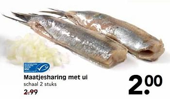 Aanbiedingen Maatjesharing met ui - Huismerk - Em-té - Geldig van 22/07/2017 tot 29/07/2017 bij Em-té