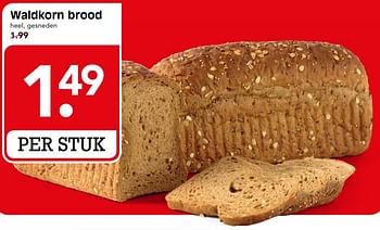 Aanbiedingen Waldkorn brood - Huismerk - Em-té - Geldig van 22/07/2017 tot 29/07/2017 bij Em-té