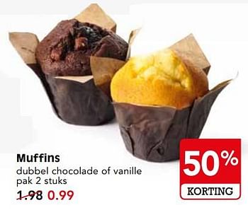 Aanbiedingen Muffins - Huismerk - Em-té - Geldig van 22/07/2017 tot 29/07/2017 bij Em-té