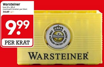 Aanbiedingen Warsteiner - Warsteiner - Geldig van 22/07/2017 tot 29/07/2017 bij Em-té