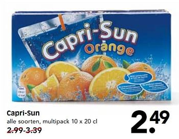 Aanbiedingen Capri-sun - Capri-Sun - Geldig van 22/07/2017 tot 29/07/2017 bij Em-té