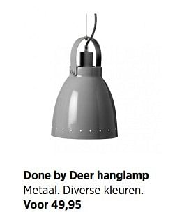 Aanbiedingen Done by deer hanglamp - Done by Deer - Geldig van 23/07/2017 tot 26/08/2017 bij Babypark