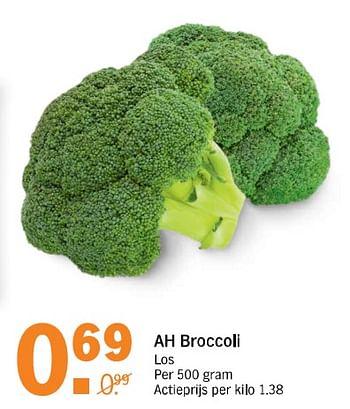 Aanbiedingen Ah broccoli - Huismerk - Albert Heijn - Geldig van 22/07/2017 tot 29/07/2017 bij Albert Heijn