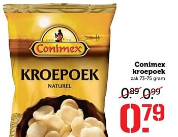 Aanbiedingen Conimex kroepoek - Conimex - Geldig van 24/07/2017 tot 30/07/2017 bij Coop