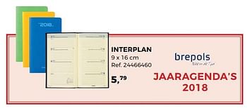 Aanbiedingen Interplan - Brepols - Geldig van 01/08/2017 tot 12/09/2017 bij Supra Bazar