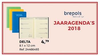 Aanbiedingen Delta - Brepols - Geldig van 01/08/2017 tot 12/09/2017 bij Supra Bazar