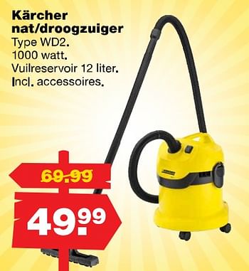 Aanbiedingen Karcher nat-droogzuiger - Kärcher - Geldig van 24/07/2017 tot 30/07/2017 bij Praxis