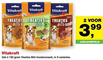 Aanbiedingen Vitakraft hondensnack - Vitakraft - Geldig van 24/07/2017 tot 06/08/2017 bij Jumper