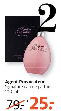 Aanbiedingen Agent provocateur signature eau de parfum - Agent Provocateur - Geldig van 24/07/2017 tot 30/07/2017 bij Etos