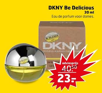 Aanbiedingen Dkny be delicious - DKNY - Geldig van 25/07/2017 tot 30/07/2017 bij Trekpleister