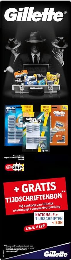 Aanbiedingen Gillette proglide voordeelverpakking - Gillette - Geldig van 25/07/2017 tot 06/08/2017 bij Kruidvat