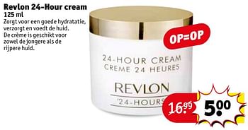 Aanbiedingen Revlon 24-hour cream - Revlon - Geldig van 25/07/2017 tot 06/08/2017 bij Kruidvat