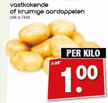 Aanbiedingen Vastkokende of kruimige aardappelen - Huismerk - Agrimarkt - Geldig van 24/07/2017 tot 29/07/2017 bij Agrimarkt