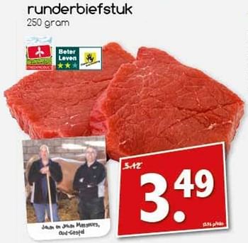Aanbiedingen Runderbiefstuk - Huismerk - Agrimarkt - Geldig van 24/07/2017 tot 29/07/2017 bij Agrimarkt