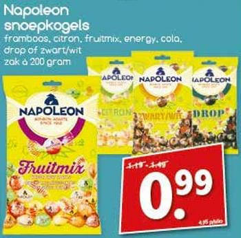 Aanbiedingen Napoleon snoepkogels - Napoleon - Geldig van 24/07/2017 tot 29/07/2017 bij Agrimarkt