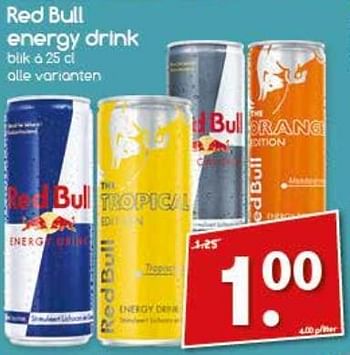 Aanbiedingen Red bull energy drink - Red Bull - Geldig van 24/07/2017 tot 29/07/2017 bij Agrimarkt