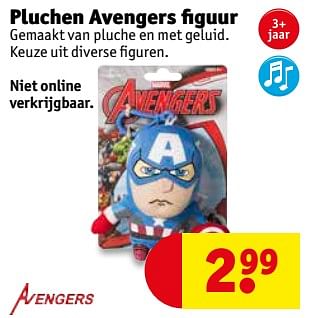 Aanbiedingen Pluchen avengers figuur - Avengers - Geldig van 25/07/2017 tot 06/08/2017 bij Kruidvat
