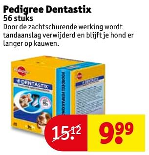 Aanbiedingen Pedigree dentastix - Pedigree - Geldig van 25/07/2017 tot 06/08/2017 bij Kruidvat