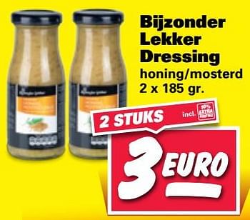 Aanbiedingen Bijzonder lekker dressing - Huismerk - Nettorama - Geldig van 24/07/2017 tot 30/07/2017 bij Nettorama