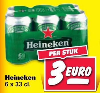 Aanbiedingen Heineken - Heineken - Geldig van 24/07/2017 tot 30/07/2017 bij Nettorama