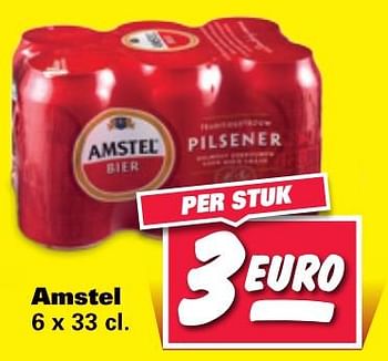 Aanbiedingen Amstel - Amstel - Geldig van 24/07/2017 tot 30/07/2017 bij Nettorama