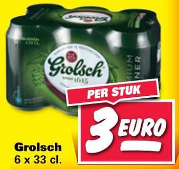 Aanbiedingen Grolsch - Grolsch - Geldig van 24/07/2017 tot 30/07/2017 bij Nettorama