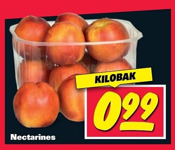 Aanbiedingen Nectarines - Huismerk - Nettorama - Geldig van 24/07/2017 tot 30/07/2017 bij Nettorama